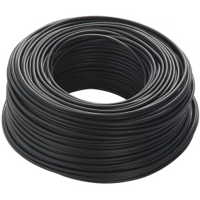 Cavo unipolare antifiamma 25mmq Nero 1Mt