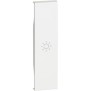 Cover illuminabile simbolo luce un modulo colore bianco Bticino Living Now KW01A
