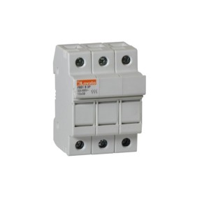 Portafusibile 3 Poli per fusibili di misura 10x38 fino a 32A Lovato FB01B3P