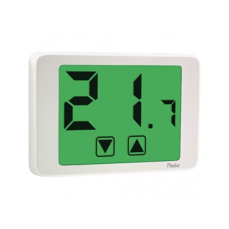 Termostato Touch Screen da Parete Bianco Thalos 230 Vemer VE434700