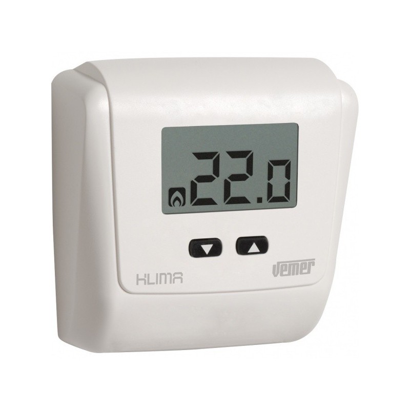 Termostato da Parete con Display Klima LCD 230 Vemer VE730800