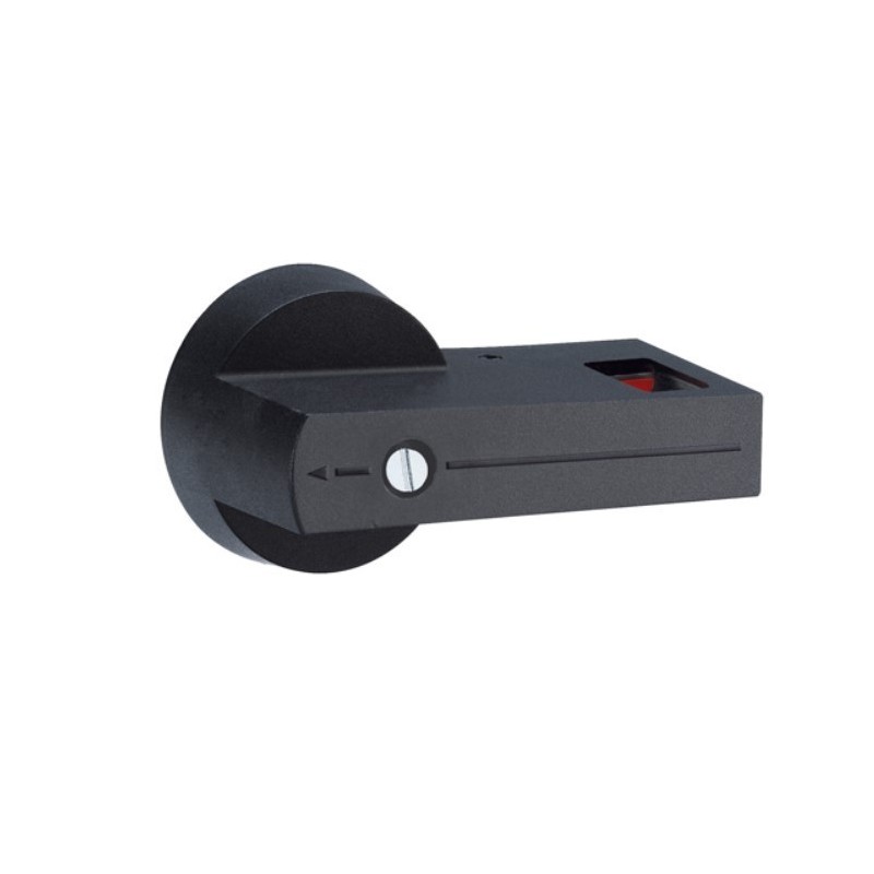 Maniglia a leva da 50mm nera per sezionatori serie GE Lovato GEX65D