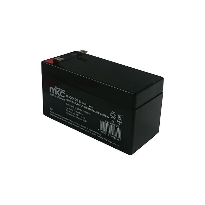 Batteria al Piombo Ricaricabile 12V 1,2Ah