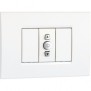 Dimmer con Pulsante da Incasso Bianco Regolo Vemer VE772200