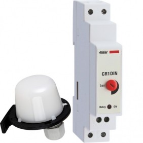 Interruttore Crepuscolare DIN con Sonda Esterna CR1DIN Vemer VJ62300000
