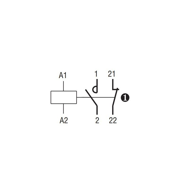 Contattore Mod.1M 20A AC1 1P+NC 220/230V Lovato CN2011220
