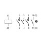 Contattore quadripolare 4 NA Bobina 24V AC 25A Lovato CN2510024