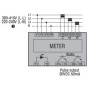 Contatore di Energia Trifase inserzione tramite TA Lovato DMED310T2
