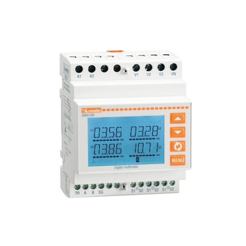 Kit contatore di energia DMG100 + 3 TA 100/5A Lovato DMGKIT100100