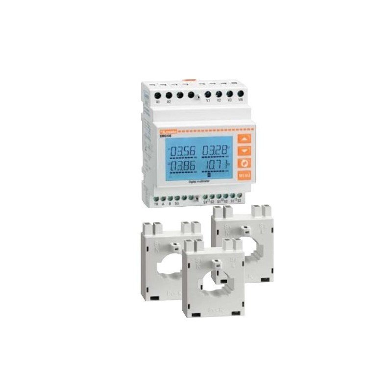 Kit contatore di energia DMG100 + 3 TA 250 a 5A Lovato DMGKIT100250