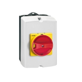 Sezionatore in contenitore isolante 4 Poli 16A IP65 Lovato GAZ016T4