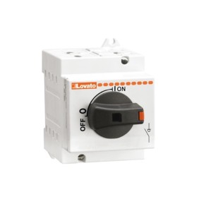 Sezionatore per fotovoltaico 4 Poli con comando diretto 40A 1000V Lovato GD040AT4