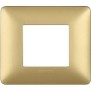 Placca Bticino Matix 2 posti Gold AM4802MGL