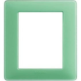 Placca 6 posti (3+3) Te Verde Bticino Matix AM4826CRD