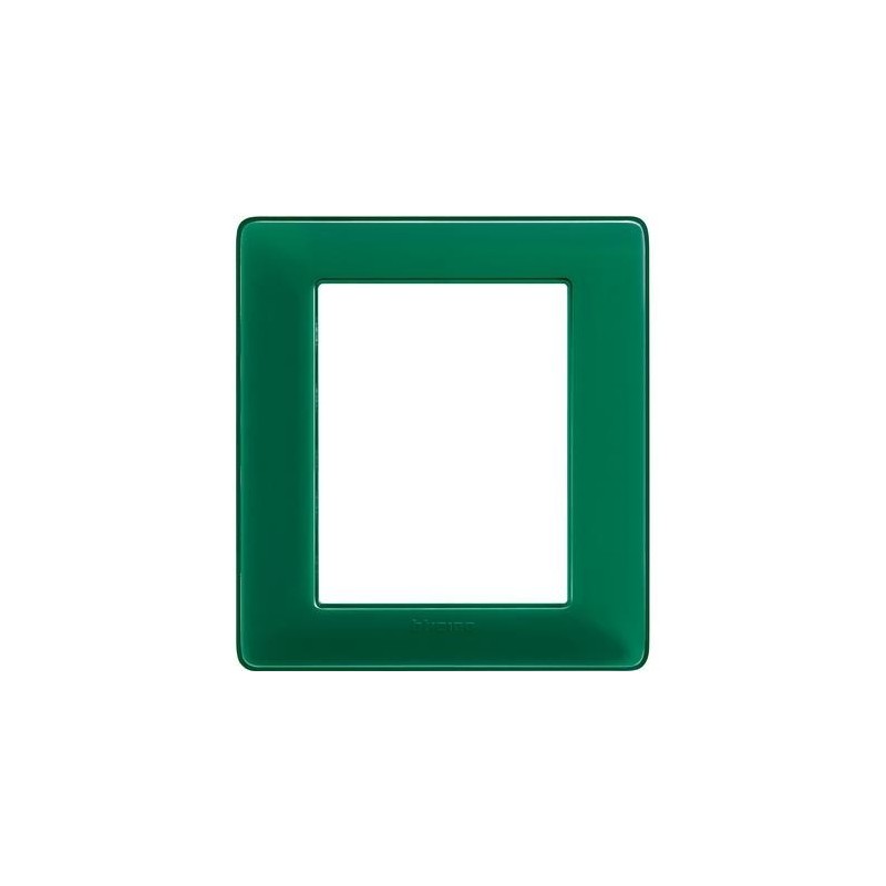 Placca 6 posti (3+3) Smeraldo Bticino Matix AM4826CVS