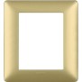 Placca 6 posti (3+3) Gold Bticino Matix AM4826MGL