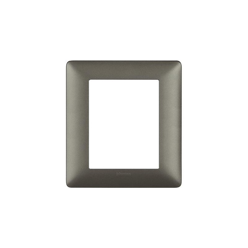 Placca 6 posti (3+3) Iron Matix AM4826MIR