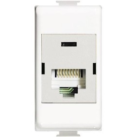 Connettore RJ45 Categoria 6 UTP Serie Civili Matix AM5962C6