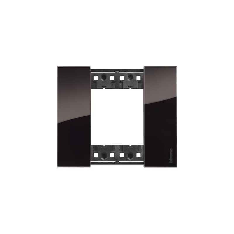 Placca Notte Bticino Living Now due posti Tecnopolimero KA4802DG