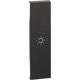 Cover con Simbolo Luce Nero Bticino Living Now KG01A