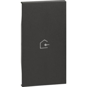 Cover con Simbolo Rientro Nero Bticino Living Now KG01MH2BACK