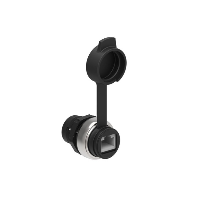 Presa RJ45 trasmissione dati diametro 22MM schermata Lovato LPCD06