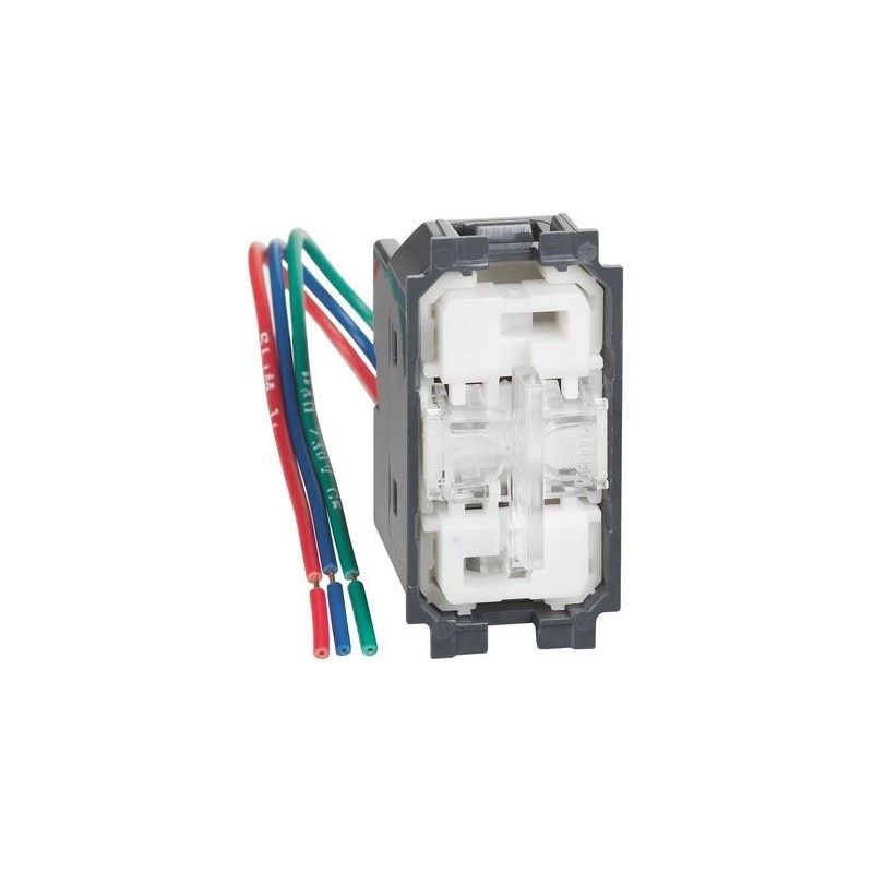 Commutatore per Hotel a Doppio Tasto I/O/I Bticino Living Now K4027H