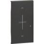 Cover Comando Connesso per Tapparelle Nero Bticino Living Now KG32M2