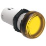 Indicatore luminoso monoblocco foro 22mm 230V AC giallo Lovato LPMLM5