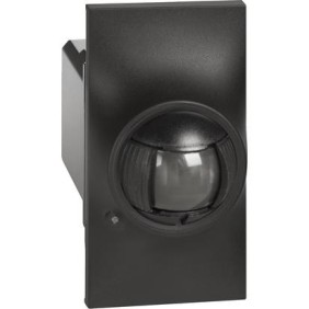 Rilevatore a Doppia Tecnologia PIR/MW Nero Bticino Living Now KG4275