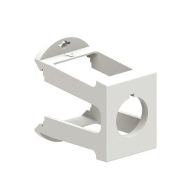 Adattatore con foro 22 per montaggio comandi e segnalatori su guida din Lovao LPXDIN