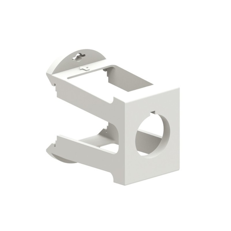 Adattatore con foro 22 per montaggio comandi e segnalatori su guida din Lovao LPXDIN