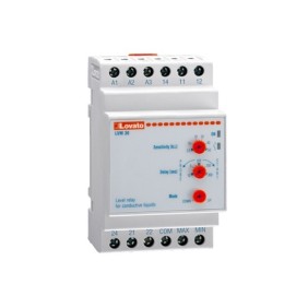 Rele' di livello bitensione 110127V e 380415VAC ripristino automatico Lovato LVM30A415