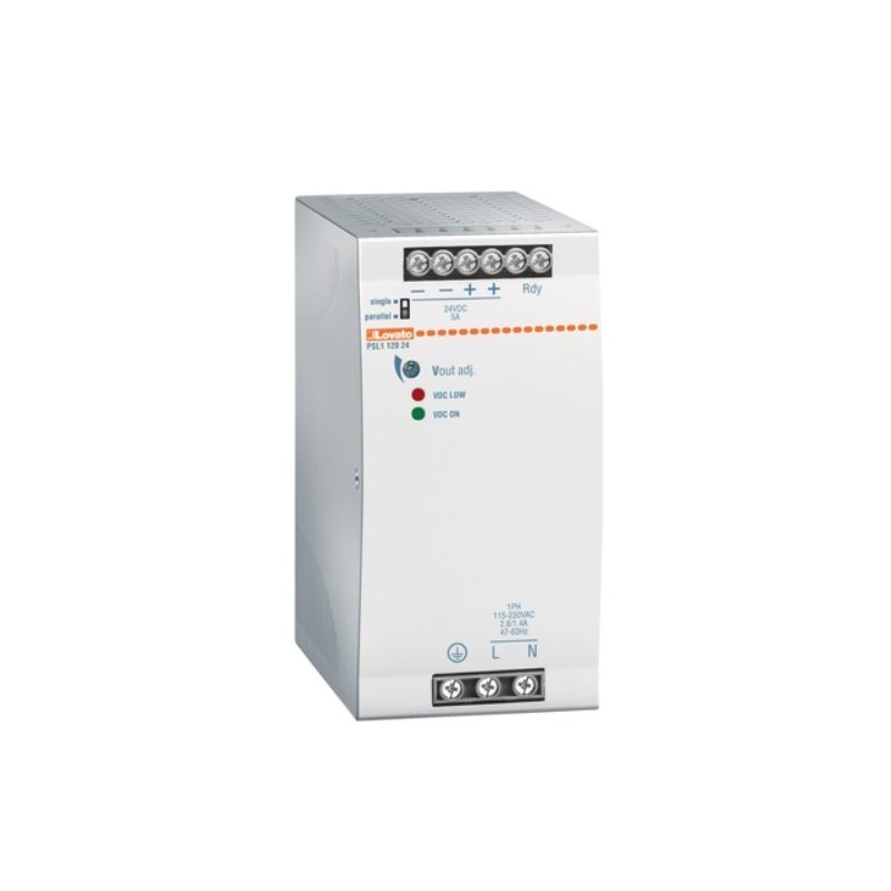 Alimentatore Switching 24VDC 5A 120W LOVATO PSL112024