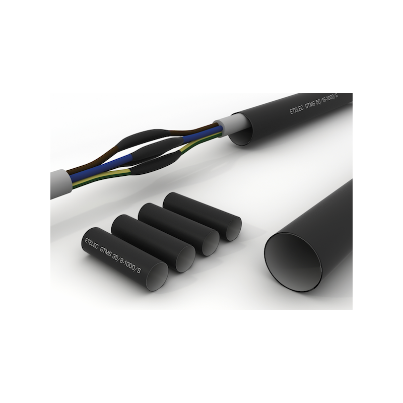 Giunto Termorestringente 4x25/35mm in Kit Etelec GB0435