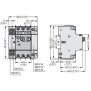 Bobina di apertura per salvamotore 230V AC Lovato SM1X16230 dimensioni