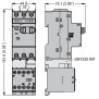Blocchetto connessione contattori BF09 BF25 con Salvamotore SM1P Lovato SM1X3141P dimensioni