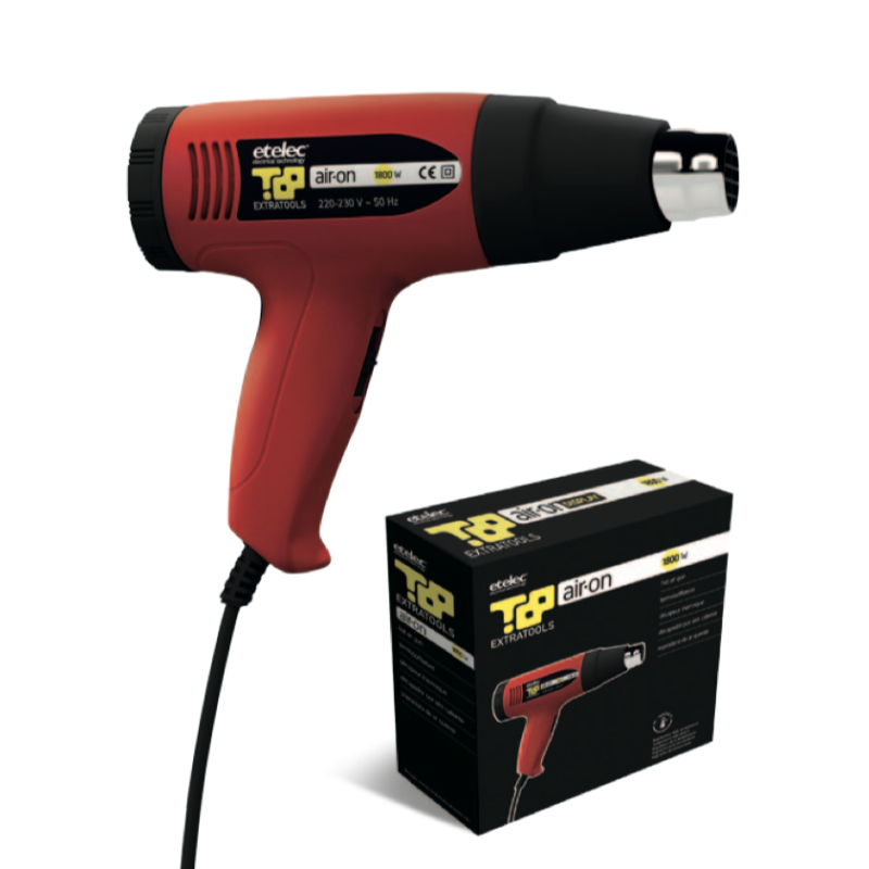 Kit Guaina Termorestringente con Termosoffiatore AIR ON 1800W Etelec HL1064