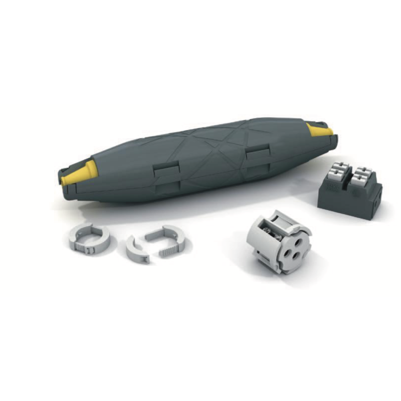 Giunto Gel in Linea per Cavi 0,5/1,5Mm Ledjoy Etelec LDJ01