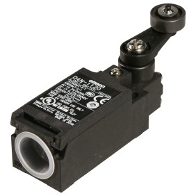 Finecorsa a scatto 1NA+1NC con azionatore braccio con rotella Omron D4N1120