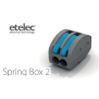 Connettore Isolato a Leve 1 Polo e 2 Conduttori SpringBox2 Etelec SBOX2