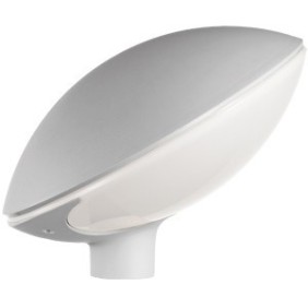 Lampione da Palo E27 Grigio Metallizzato Tao Mareco 1015101M