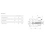 Tassello in acciaio Fischer FWA 12x120 dimensioni