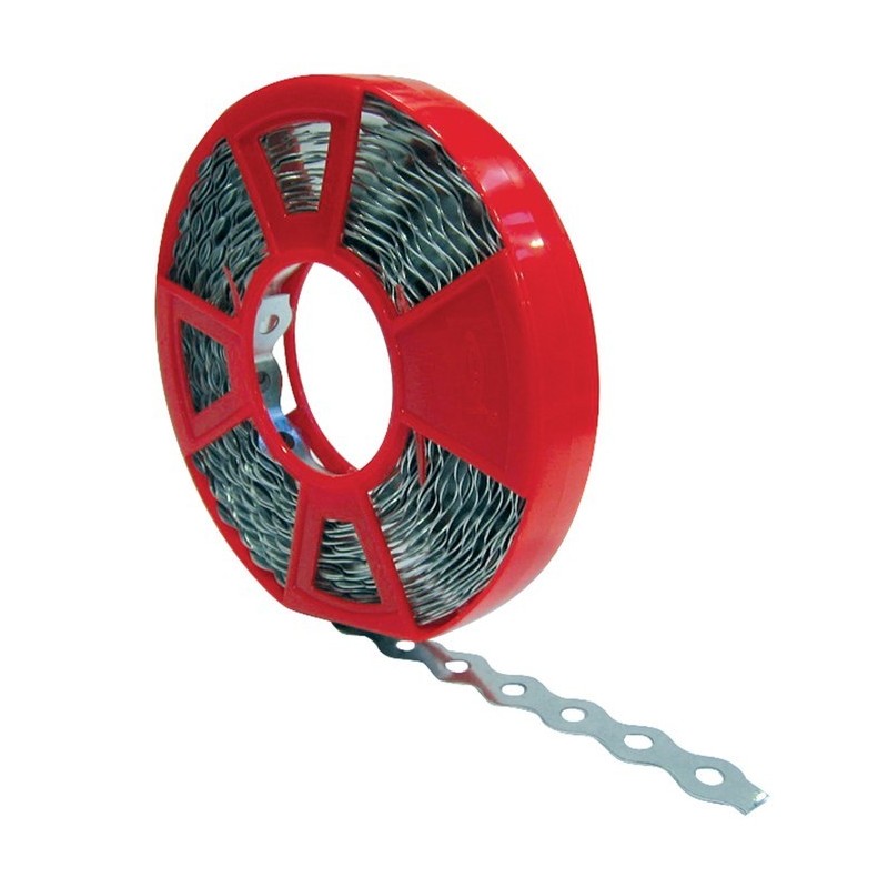 Bandella preforata in acciaio zincato Fischer LBV 17 C