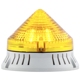 Segnalatore Luminoso e Acustico Giallo 24V Sirena 33725|Emmebistore