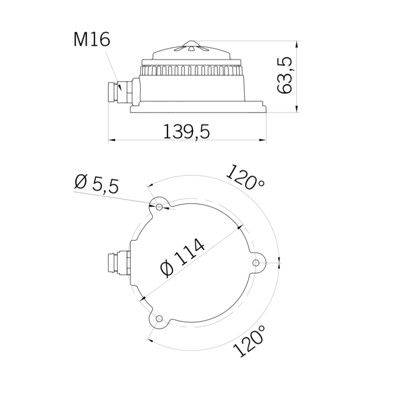 Avvisatore Acustico Elettromeccanico 24V Microsai C Sirena 53003