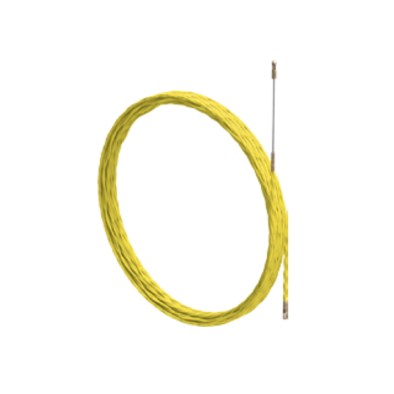 Sonda Passacavo Spiralata Diametro 3,5 Mt.10 Giallo Arnocanali AMF3.010