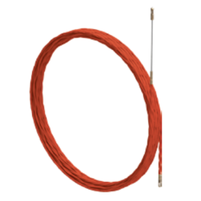 Sonda Passacavo Spiralata Diametro 5mm Mt.15 Rosso Arnocanali AM5.015