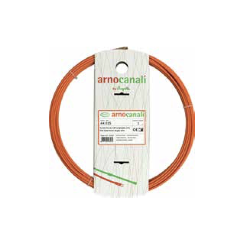 Sonda Passacavo in Acciaio Diametro 4mm Mt.10 Arancio Arnocanali A4.010