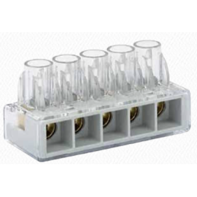 Morsetto Unipolare Cinque Fori 5x16mmq Arnocanali B165